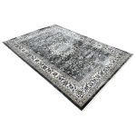 350 x 250cm Persian Kashan Floral Design Grey Area Rug - Image 3