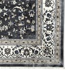 350 x 250cm Persian Kashan Floral Design Grey Area Rug - Image 7