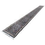 800 x 80cm Navy All Over Style Long Runner Rug - Image 2