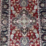 800 x 80cm Red Persian Heriz Design Long Runner Rug - Image 5