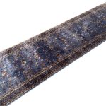 800 x 80cm Blue All over Design Long Runner Rug - Image 3
