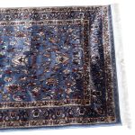 800 x 80cm Blue All over Design Long Runner Rug - Image 7