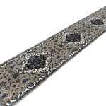 800 x 80cm Beige-Ivory Kashan Design Long Runner Rug - Image 4