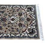 800 x 80cm Beige-Ivory Kashan Design Long Runner Rug - Image 7