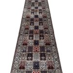 800 x 80cm Beige Bakhtiari Style Long Runner Rug - Image 3