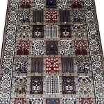 800 x 80cm Beige Bakhtiari Style Long Runner Rug - Image 5
