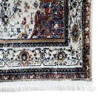 800 x 80cm Blue & Ivory Vintage Oriental Medallion Runner Rug - Image 7
