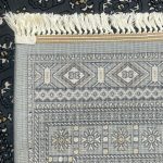 800 x 80cm Dim Grey Bokhara Design Long Runner Rug - Image 9
