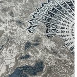 230 × 160 Persian Medallion Design Vintage Look Machine Made Rug