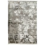 230 x 160cm Modern Neutral Taupe & Ivory Texture Rug