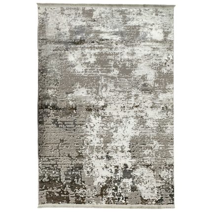 230 x 160cm Modern Neutral Taupe & Ivory Texture Rug