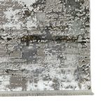 230 x 160cm Modern Neutral Taupe & Ivory Texture Rug - Image 7