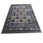 230 x 160cm Soft Machine Made Persian Grey Bakhtiari Design Rug - Image 2