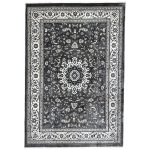 230 x 160cm Soft Machine Made Persian Classic Floral Medallion Design Rug
