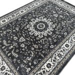 230 x 160cm Soft Machine Made Persian Classic Floral Medallion Design Rug - Image 4