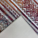 275cm x 200cm Multi-colour Boho Tribal Pattern Non-Slip Area Rug
