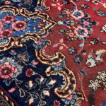 316 x 268cm Hand Knotted Antique Persian Mashad – Floral Wool Rug - Image 9