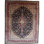 400 x 300cm Hand Knotted Persian Mashad -Thick Pile Wool Rug