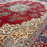 380 x 300cm Hand Knotted Antique Kork Wool Tabriz Paisley – Wool Rug - Image 4
